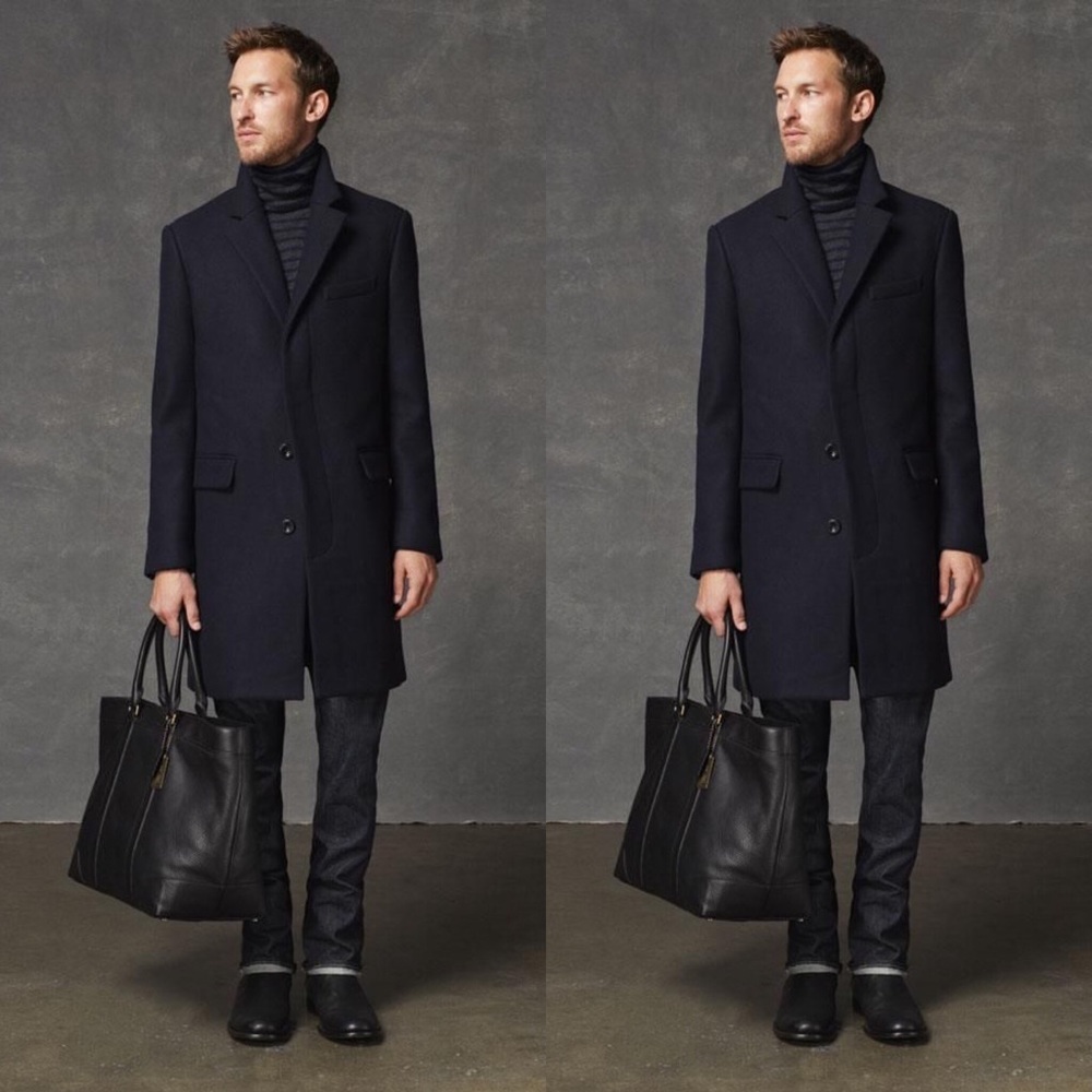 Coach Crosby Chesterfield Overcoat Jacket - Picture 2 of 3